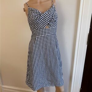 Loft gingham dress